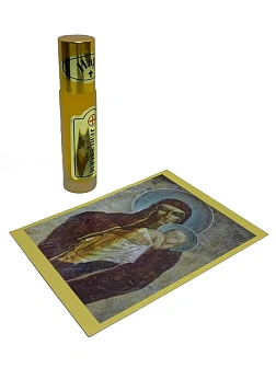 Освященное масло 10 мл от иконы Божией Матери Донецкая