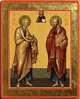 Икона ''Апостолы Петр и Павел''