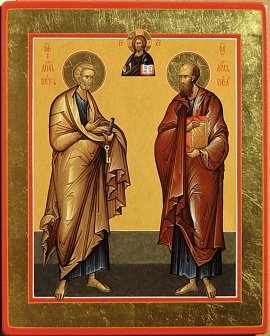 Икона ''Апостолы Петр и Павел''