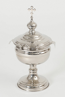 Чаша водосвятная малая никелирование