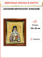 Образ святого Нектария (Кефаласа), митрополита Эгинского и Пентапольского, 09Н8