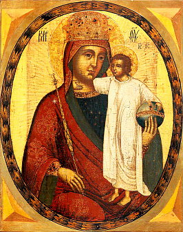 Икона под старину Пресвятой Богородицы Германовская (Ерманская) Икона под старину Пресвятой Богородицы Германовская (Ерманская)