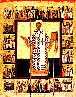 Икона ИОАНН Златоуст, архиепископ Константинопольский, Святитель (ПОД СТАРИНУ)
