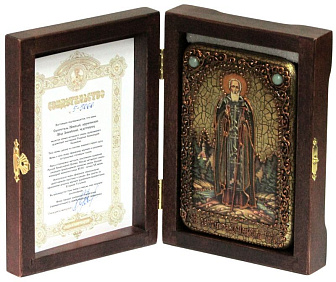 Икона СЕРГИЙ Радонежский, Преподобный (ПОДАРОЧНАЯ)