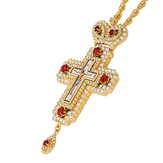 Крест наперсный №31 / золочение