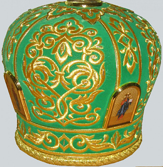 Митра №029 бархат а/м канитель фоторамки в футляре