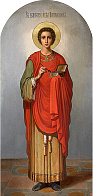 Икона Св. вмч. цел. Пантелеймон