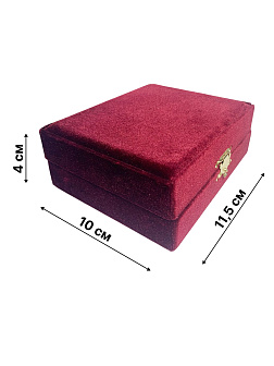 Венчальные иконы Спаситель и Казанская с золочением УЛ 9х10,5 в бархатном складне