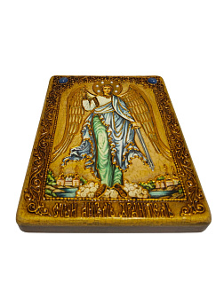 Икона Ангел-Хранитель из дуба