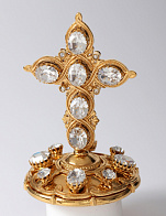 Крест на митру №24 / золочение