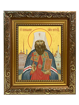 Образ святого Вениамина (Казанского), священномученика и митрополита Петроградского и Гдовского, 09В