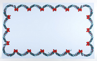 Скатерть рождественская 240х145 №1 сублимационная печать