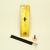 Кадильные свечи малые, 26шт, с подставкой (45мм), Ладан