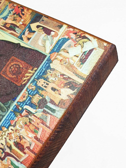 Икона под старину Преподобный Иосиф Песнописец