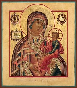 Икона Пресвятой Богородицы СМОЛЕНСКАЯ ''Одигидрия''