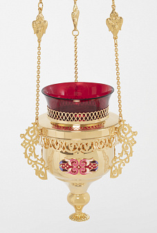 Лампада подвесная №27 золочение