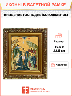 Образ Господа Иисуса Христа "Крещение Господне (Богоявление)", 05К1