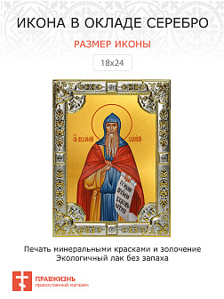 Икона Пахомий Великий преподобный