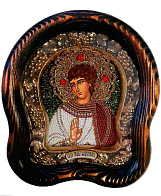 Икона РОМАН Сладкопевец Константинопольский, Преподобный (БИСЕР)
