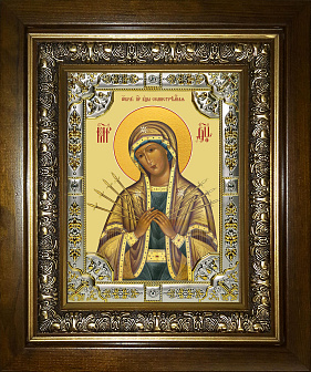 Икона Семистрельная Божия Матерь