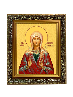 Образ святой Виктории Кордувийской (Кордубской), мученицы, 10В4 Образ святой Виктории Кордувийской (Кордубской), мученицы, 10В4