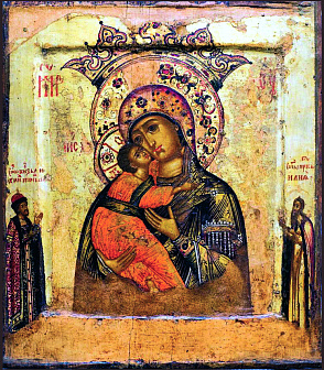Икона Божией Матери Владимирская (Волоколамская)