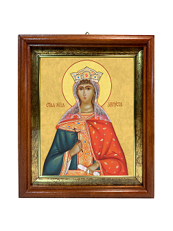 Образ святой Августы (Василиссы) Римской, мученицы и императрицы, 10А1