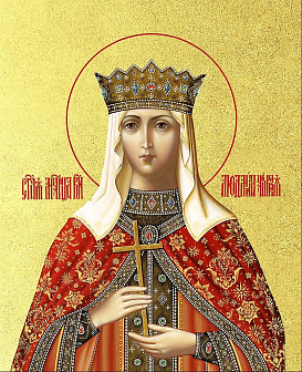 Икона Людмила Чешская благоверная княгиня с золочением, деревянная рамка со стеклом 15х18х2 см 095 Икона Людмила Чешская благоверная княгиня с золочением, деревянная рамка со стеклом 15х18х2 см 095