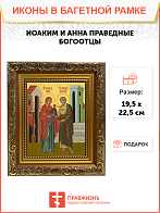 Образ святых Иоакима и Анны, праведных богоотцов (родителей Пресвятой Богородицы), 09ИА1