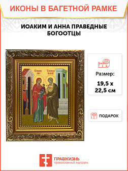 Образ святых Иоакима и Анны, праведных богоотцов (родителей Пресвятой Богородицы), 09ИА1