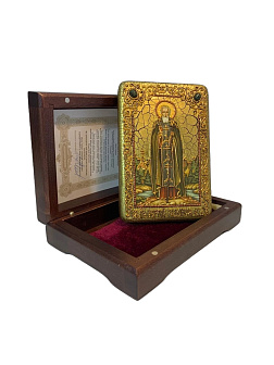 Икона СЕРГИЙ Радонежский, Преподобный (ПОДАРОЧНАЯ)