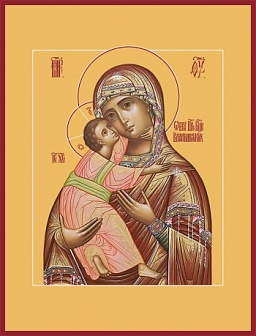 Икона православная ''Владимирская Божия Матерь''