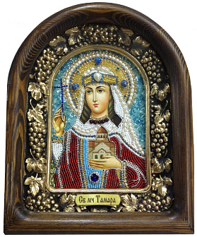 Икона Святая благоверная Тамара, царица Грузинская