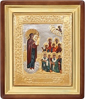 Икона ''Богородица Боголюбская'' писаная маслом