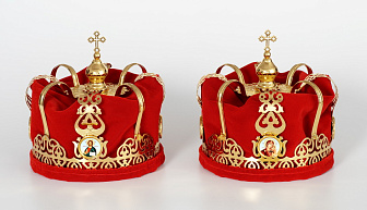 Венцы №2 латунь золочение (пара)