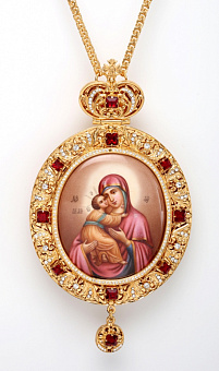 Панагия №175 / золочение / серебро (УИН)