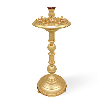 Подсвечник №4 на 50 свечей золочение