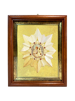 Икона Божией Матери "Избавительница от бед" с золочением поталью, 03И2-УЛ Икона Божией Матери "Избавительница от бед" с золочением поталью, 03И2-УЛ