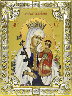 Икона Пресвятой Богородицы НЕУВЯДАЕМЫЙ ЦВЕТ