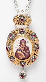 Панагия №77 / золочение / серебро (УИН)