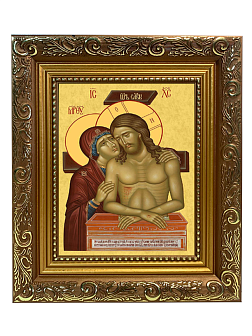 Образ Спасителя и Божией Матери "Не рыдай Мене Мати", 03Н2