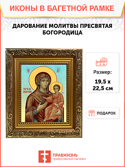 Образ Божией Матери "Дарование молитвы", 03Д2 Образ Божией Матери "Дарование молитвы", 03Д2