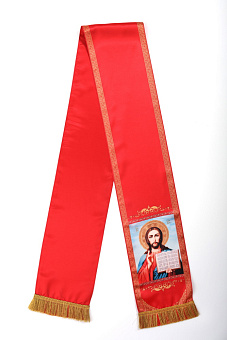 Закладка в Евангелие шелк, печать Закладка в Евангелие шелк, печать