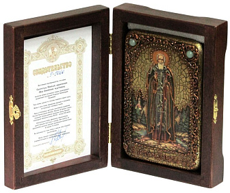 Икона СЕРГИЙ Радонежский, Преподобный (ПОДАРОЧНАЯ)