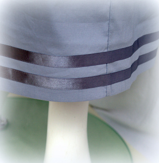 Погребальный комплект Стандарт №5: платье, палантин и платочек в руку из хлопковой плательной ткани