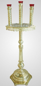 Подсвечник №18 на 46 свечей золочение
