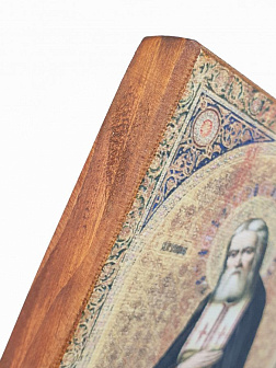 Икона под старину Серафим Саровский