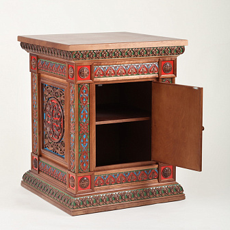 Жертвенник №491 0.8х0.8 тябловый с прорисовкой эмалью