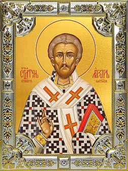 Икона ЛАЗАРЬ Четверодневный, Китийский, друг Божий, Святитель