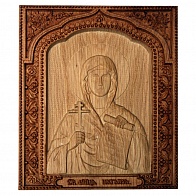 Икона резная Святая мученица Наталия